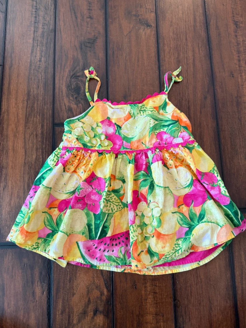 Janie and Jack Fruit Tank Size 7